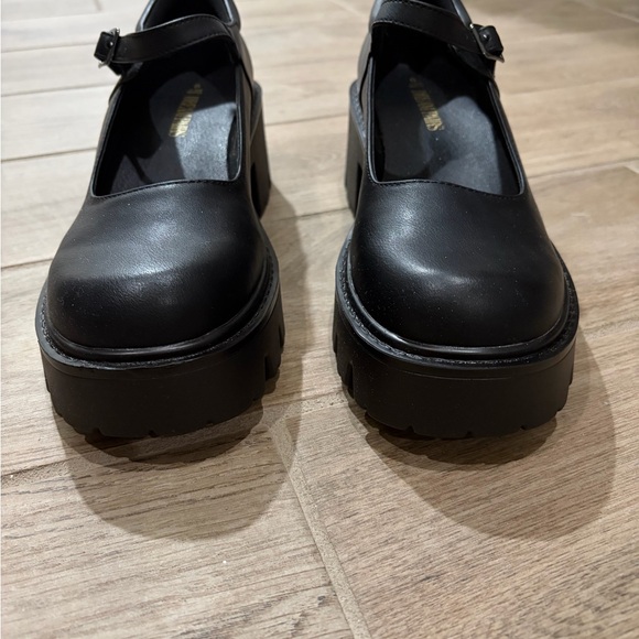 Dream Pairs Chunky Platform Mary Jane Pumps Black – Size 9 – New in Box - Picture 2 of 9